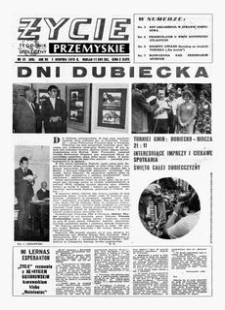 Życie Przemyskie : tygodnik społeczny. 1973, R. 7, nr 31 (300) (1 sierpnia)