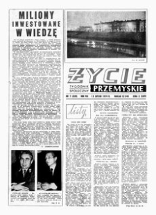 Życie Przemyskie : tygodnik społeczny. 1974, R. 8, nr 7 (328) (13 lutego)