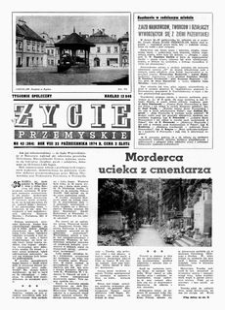 Życie Przemyskie : tygodnik społeczny. 1974, R. 8, nr 43 (364) (23 października)