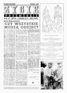 Życie Przemyskie : tygodnik społeczny. 1974, R. 8, nr 50 (371) (11 grudnia)