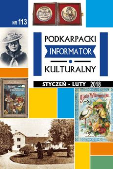 Podkarpacki Informator Kulturalny. 2018, nr 113 (styczeń-luty)