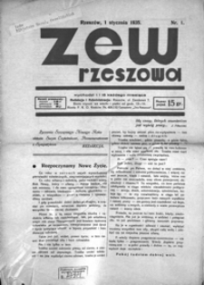 Zew Rzeszowa. 1935, R. 2, nr 1-24