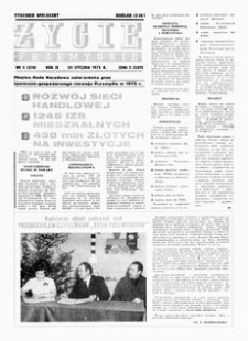 Życie Przemyskie : tygodnik społeczny. 1975, R. 9, nr 5 (378) (29 stycznia)