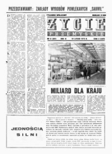 Życie Przemyskie : tygodnik społeczny. 1975, R. 9, nr 8 (381) (19 lutego)