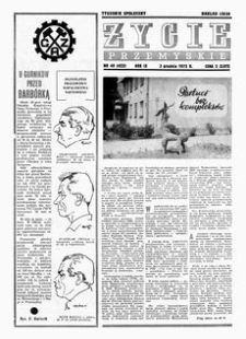 Życie Przemyskie : tygodnik społeczny. 1975, R. 9, nr 49 (422) (3 grudnia)