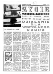 Życie Przemyskie : tygodnik społeczny. 1976, R. 10, nr 6 (432) (11 lutego)