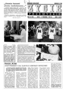 Życie Przemyskie : tygodnik społeczny. 1976, R. 10, nr 36 (462) (8 września)