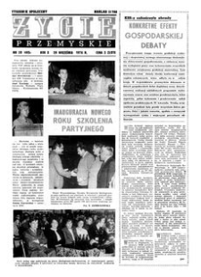 Życie Przemyskie : tygodnik społeczny. 1976, R. 10, nr 39 (465) (29 września)