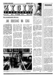 Życie Przemyskie : tygodnik społeczny. 1976, R. 10, nr 45 (471) (10 listopada)