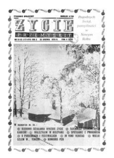 Życie Przemyskie : tygodnik społeczny. 1976, R. 10, nr 51-52 (477-478) (22 grudnia)