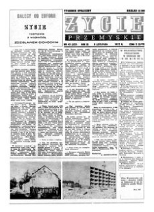 Życie Przemyskie : tygodnik społeczny. 1977, R. 11, nr 45 (523) (9 listopada)