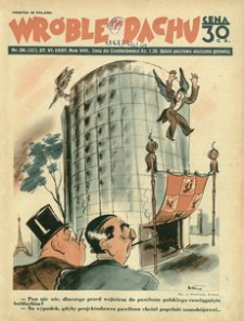 Wróble na Dachu : tygodnik satyryczno-humorystyczny. 1937, R. 8, nr 26 (27 czerwca)