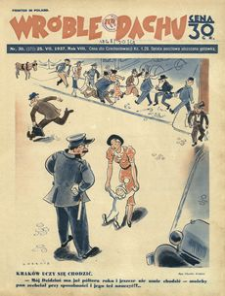 Wróble na Dachu : tygodnik satyryczno-humorystyczny. 1937, R. 8, nr 30 (25 lipca)