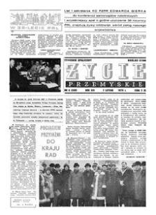 Życie Przemyskie : tygodnik społeczny. 1979, R. 13, nr 6 (588) (7 lutego)