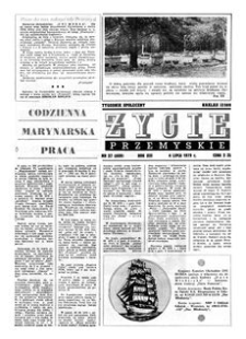 Życie Przemyskie : tygodnik społeczny. 1979, R. 13, nr 27 (609) (4 lipca)