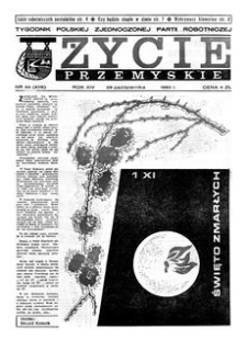 Życie Przemyskie : tygodnik Polskiej Zjednoczonej Partii Robotniczej. 1980, R. 14, nr 44 (678) (29 października)