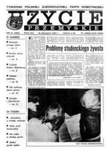 Życie Przemyskie : tygodnik Polskiej Zjednoczonej Partii Robotniczej. 1980, R. 14, nr 47 (681) (19 listopada)