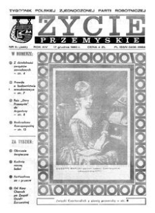 Życie Przemyskie : tygodnik Polskiej Zjednoczonej Partii Robotniczej. 1980, R. 14, nr 51 (685) (17 grudnia)