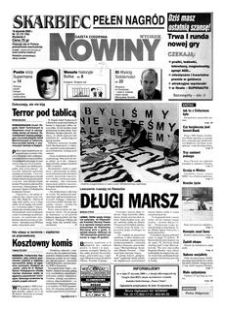 Nowiny : gazeta codzienna. 2000, nr 12 (18 stycznia)