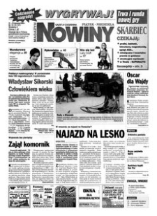Nowiny : gazeta codzienna. 2000, nr 15 (21-23 stycznia)