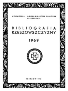 Bibliografia Rzeszowszczyzny 1969