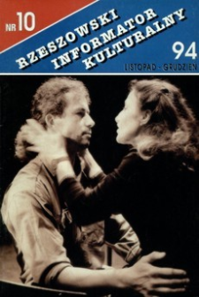 Rzeszowski Informator Kulturalny. 1994, nr 10 (listopad-grudzień)