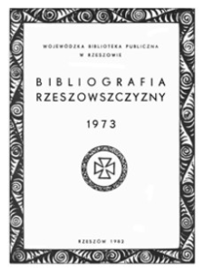 Bibliografia Rzeszowszczyzny 1973