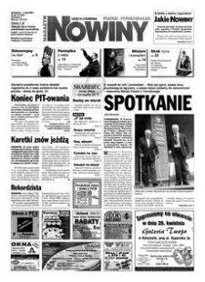 Nowiny : gazeta codzienna. 2000, nr 84 (28 kwietnia-1 maja)