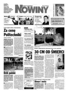 Nowiny : gazeta codzienna. 2000, nr 89 (9 maja)