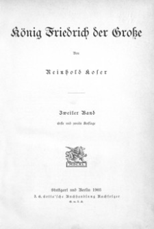 König Friedrich der Große. Bd. 2