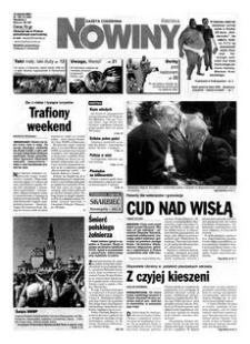 Nowiny : gazeta codzienna. 2000, nr 158 (16 sierpnia)