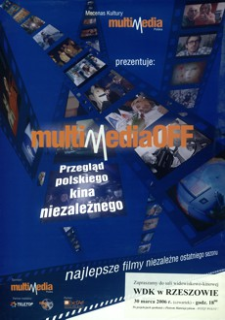 MultimediaOFF : przegląd polskiego kina niezależnego [Plakat]