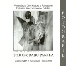 Teodor Radu Pantea : fotografie