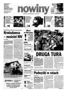 Nowiny : gazeta codzienna. 2000, nr 193 (4 października)
