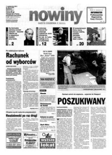 Nowiny : gazeta codzienna. 2000, nr 198 (11 października)
