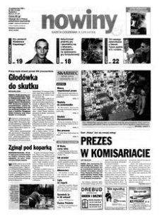 Nowiny : gazeta codzienna. 2000, nr 204 (19 października)