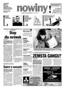 Nowiny : gazeta codzienna. 2000, nr 226 (21 listopada)