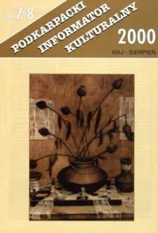 Podkarpacki Informator Kulturalny. 2000, nr 7-8 (maj-sierpień)