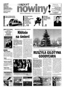 Nowiny : gazeta codzienna. 2000, nr 240 (11 grudnia)
