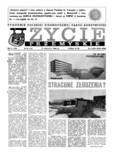 Życie Przemyskie : tygodnik Polskiej Zjednoczonej Partii Robotniczej. 1982, R. 16, nr 7 (742) (17 marca)