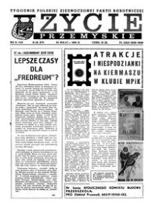 Życie Przemyskie : tygodnik Polskiej Zjednoczonej Partii Robotniczej. 1982, R. 16, nr 8 (743) (24 marca)