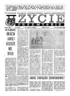 Życie Przemyskie : tygodnik Polskiej Zjednoczonej Partii Robotniczej. 1982, R. 16, nr 9 (744) (31 marca)
