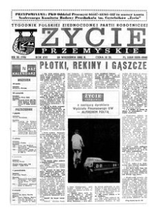 Życie Przemyskie : tygodnik Polskiej Zjednoczonej Partii Robotniczej. 1982, R. 16, nr 35 (770) (29 września)