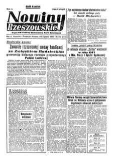 Nowiny Rzeszowskie : organ KW Polskiej Zjednoczonej Partii Robotniczej. 1950, R. 2, nr 28 (28 stycznia)