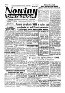 Nowiny Rzeszowskie : organ KW Polskiej Zjednoczonej Partii Robotniczej. 1950, R. 2, nr 161 (13 czerwca)