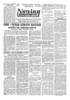 Nowiny Rzeszowskie : organ KW Polskiej Zjednoczonej Partii Robotniczej. 1950, R. 2, nr 336 (6 grudnia)