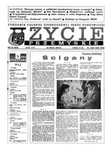 Życie Przemyskie : tygodnik Polskiej Zjednoczonej Partii Robotniczej. 1983, R. 17, nr 20 (803) (18 maja)