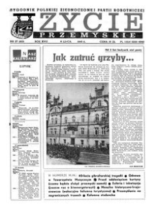 Życie Przemyskie : tygodnik Polskiej Zjednoczonej Partii Robotniczej. 1983, R. 17, nr 27 (810) (6 lipca)