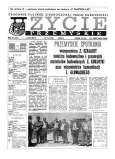Życie Przemyskie : tygodnik Polskiej Zjednoczonej Partii Robotniczej. 1983, R. 17, nr 30 (813) (27 lipca)