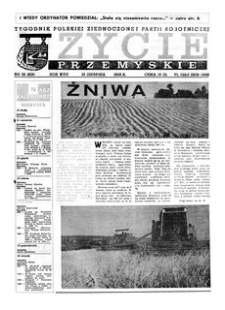 Życie Przemyskie : tygodnik Polskiej Zjednoczonej Partii Robotniczej. 1983, R. 17, nr 32 (815) (10 sierpnia)